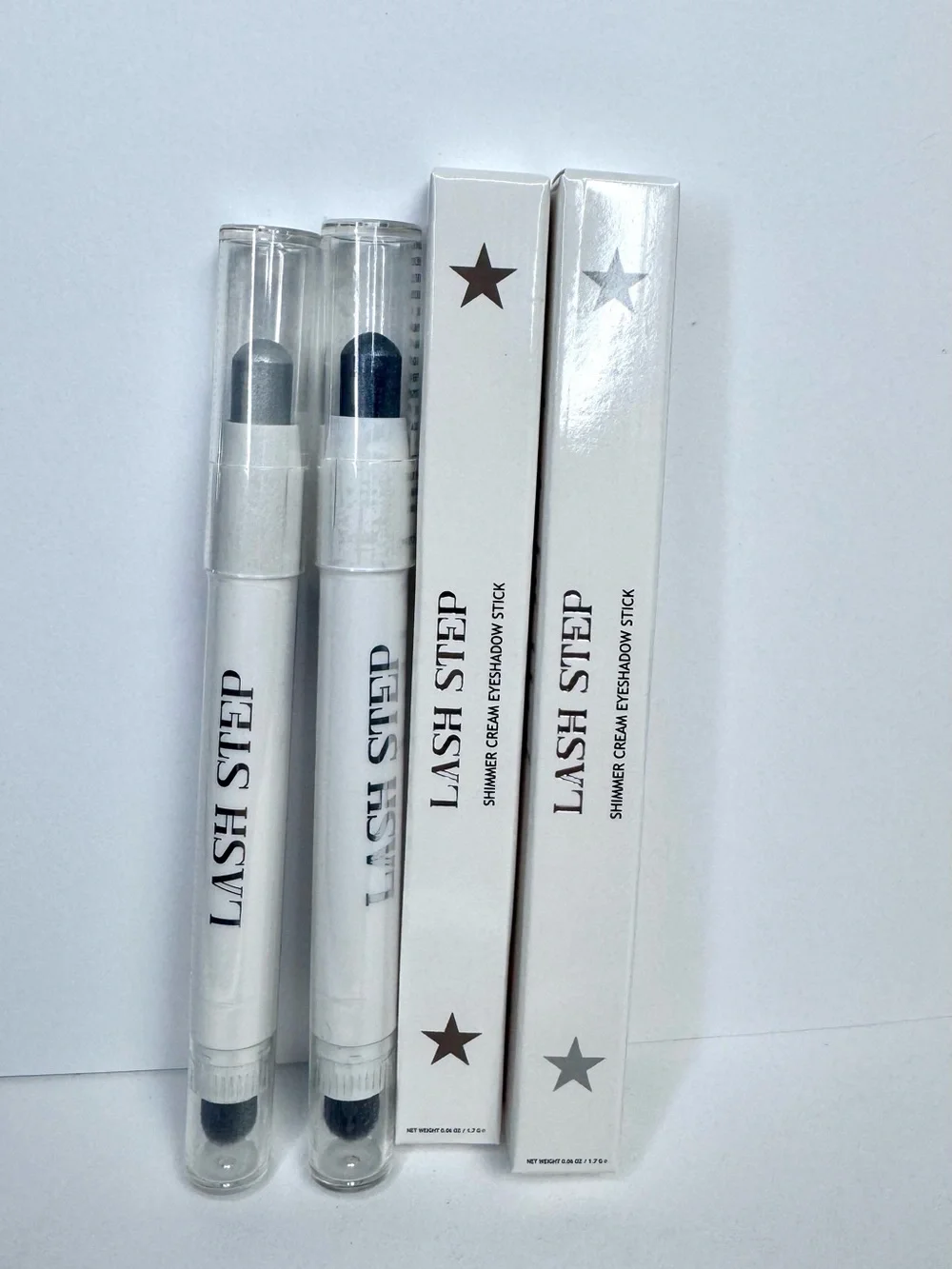 Shimmer Cream Eyeshadow Stick Pair - Glacier and Granite NWT